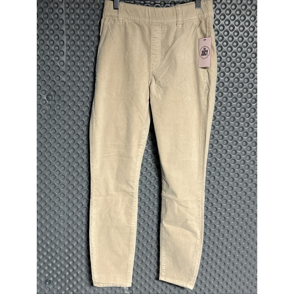 NWT Juicy Couture Size‎ 4 California Skinny Corduroy Pants  Sand $21